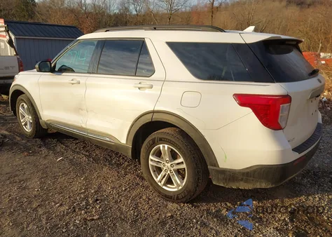 2020 Ford Explorer Xlt z USA, uszkodzony, nr VIN 1FMSK8DH7LGB40071